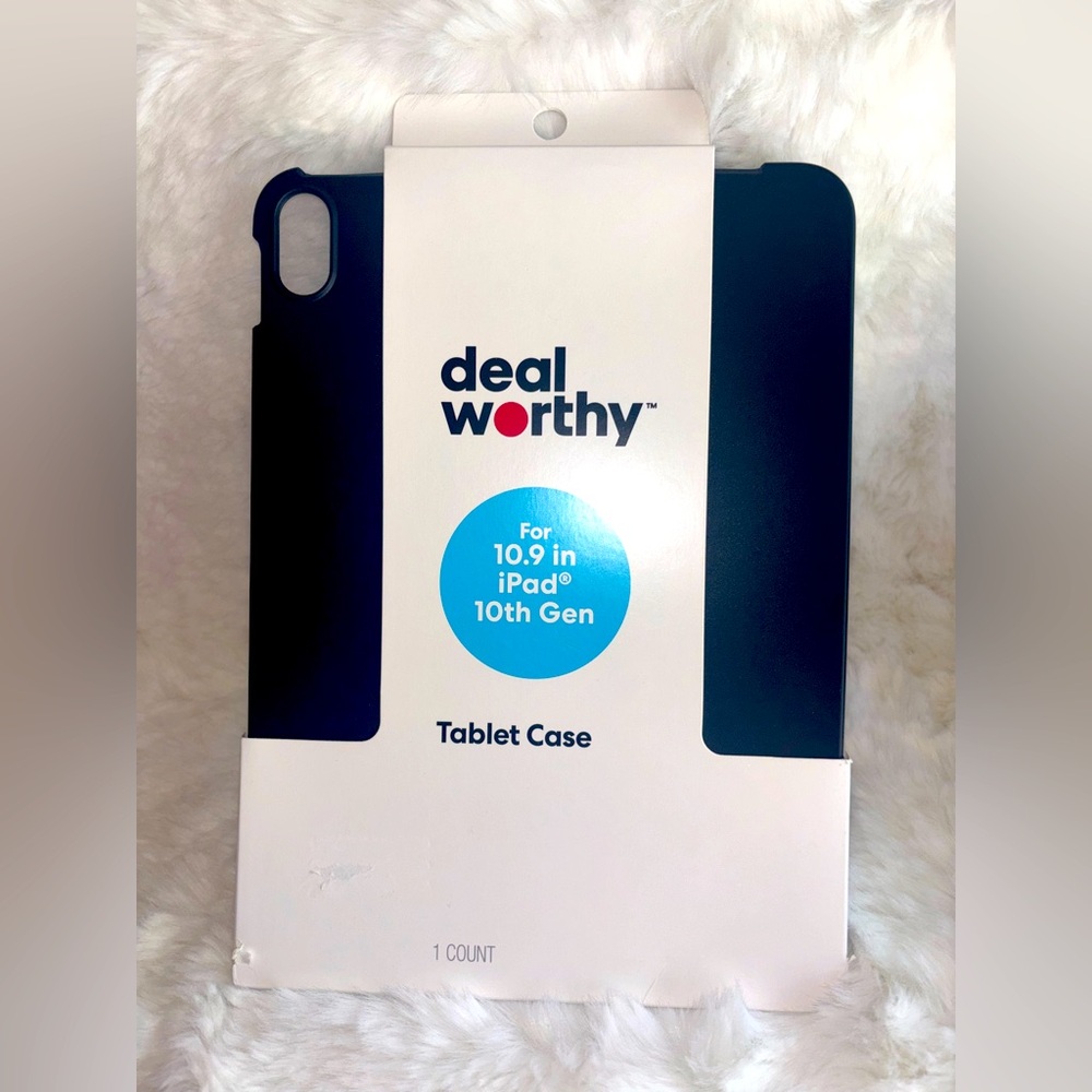 IPAD CASE 10th Generation 10.9” inch black Single case Cover Plastic NWTS